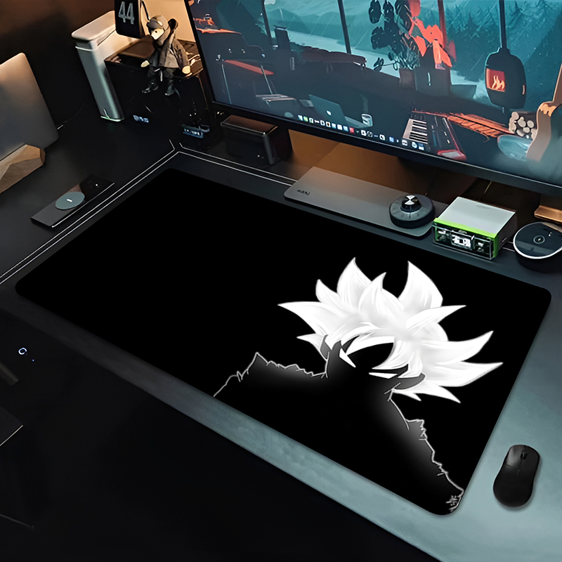 Pc Gaming Lounge - DBZ 블랙 애니메이션 마우스 패드 드래곤