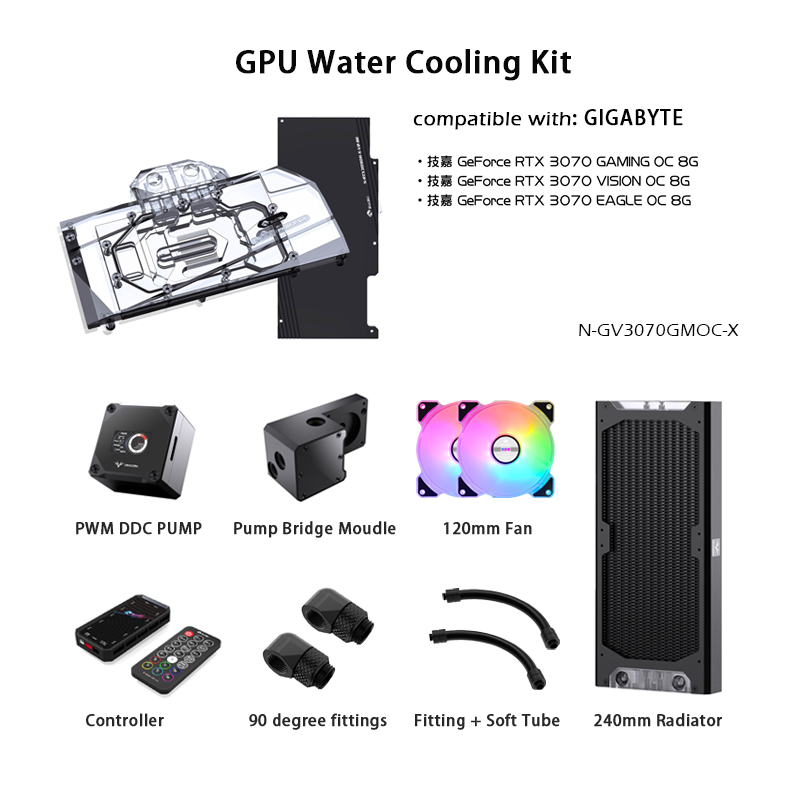 Pc Water Cooling - 골드셀러 그란존 수냉 쿨링 키트 RTX