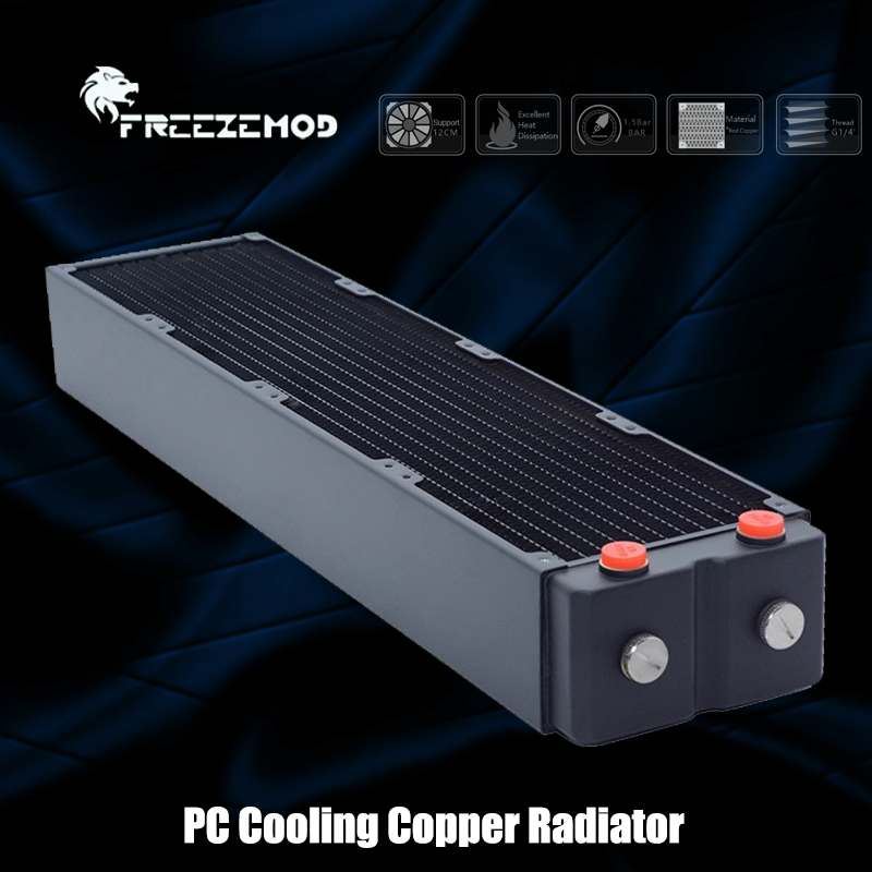 FREEZEMOD 라디에이터 480 65mm, 빨간색  - Pc Water Cooling 리뷰 및 가격