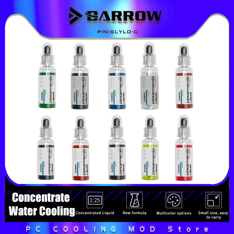 배로우 냉각수 다채로운 액체 탈이온 열 유체, 컴퓨터  - Pc Water Cooling 리뷰 및 가격