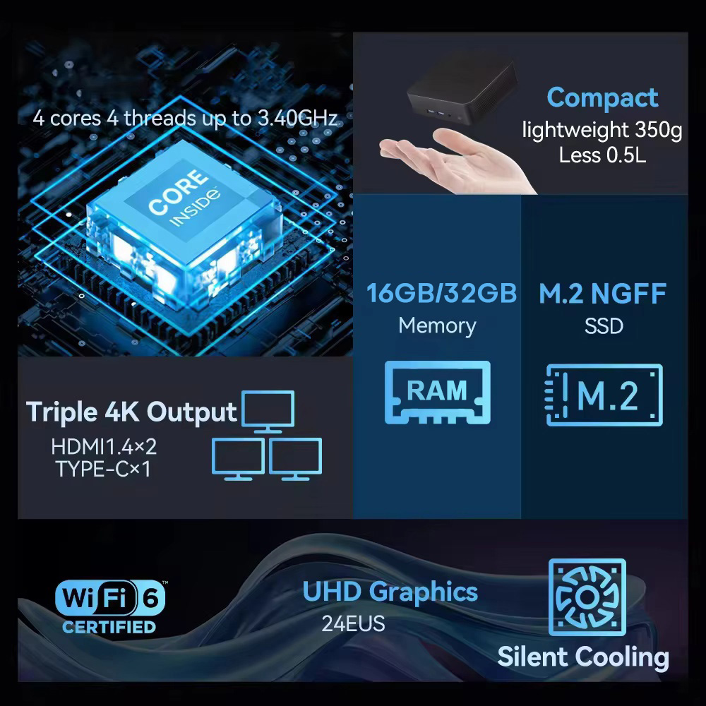 2026년형 인텔 N150 미니 PC, 휴대용 게이밍  - Pc Gaming Intel 리뷰 및 가격