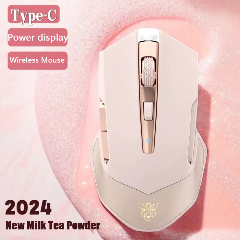 2024 무선 마우스 C타입 충전 사일런트 게임용 마우 - Pc Gaming Pink 리뷰 및 가격